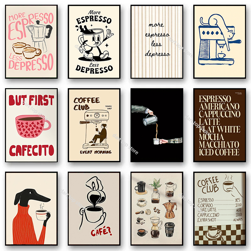 Art Craft Love - 1pc frameless Cartoon Animal Text Art