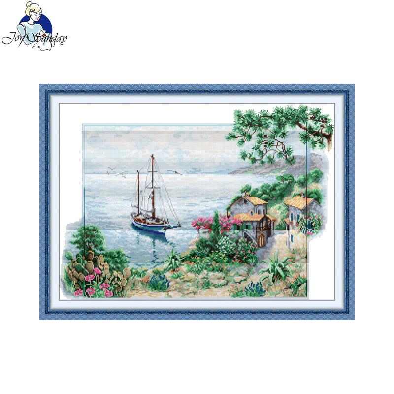 Art Craft Village - JoySunday Cross Stitch Kit A Sea