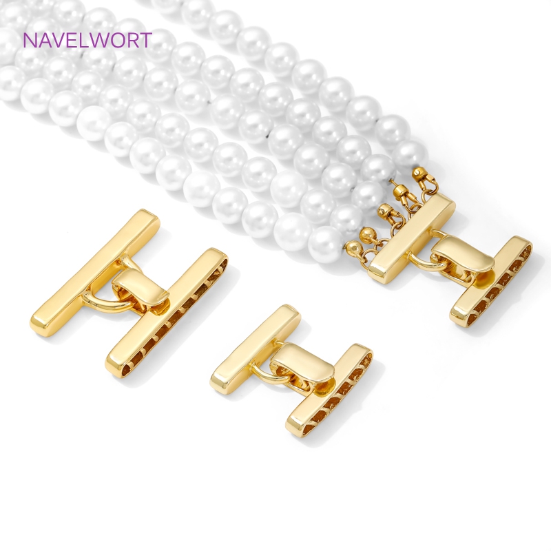 Art Craft Market - Multi Strands Necklace Clasp 18K Gold