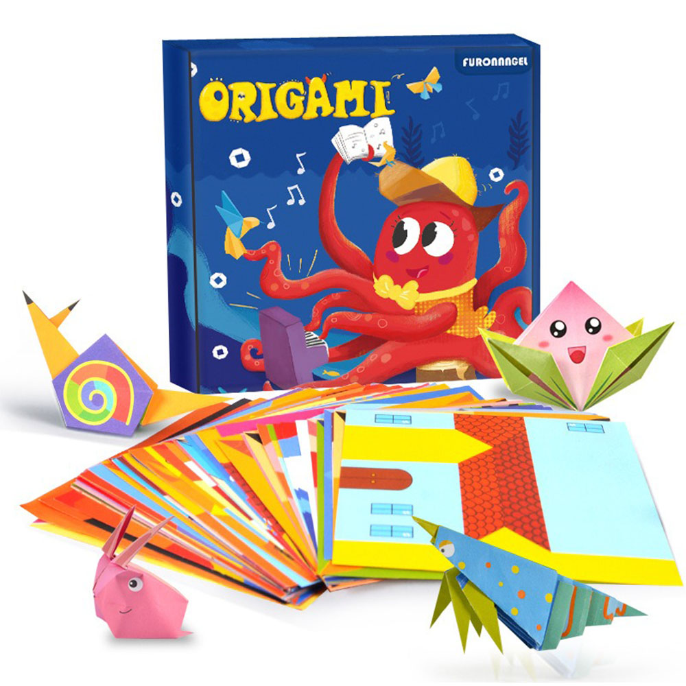 Art Craft Kindergarten - Origami Kit 30/108 Sheets Origami Paper