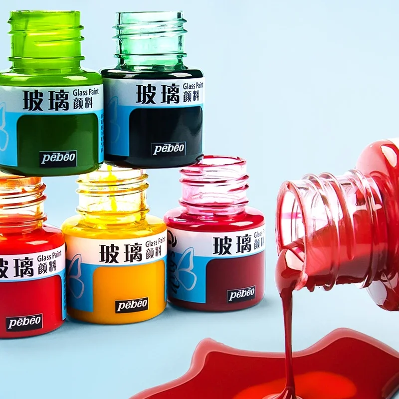Acrylic Pour Paint - Waterproof Glass Paint 20/25ml Sun-Resistant Acrylic