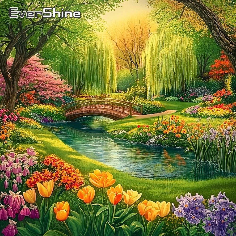 Art Craft Tree - EverShine Diamond Painting Landscape Full Square
