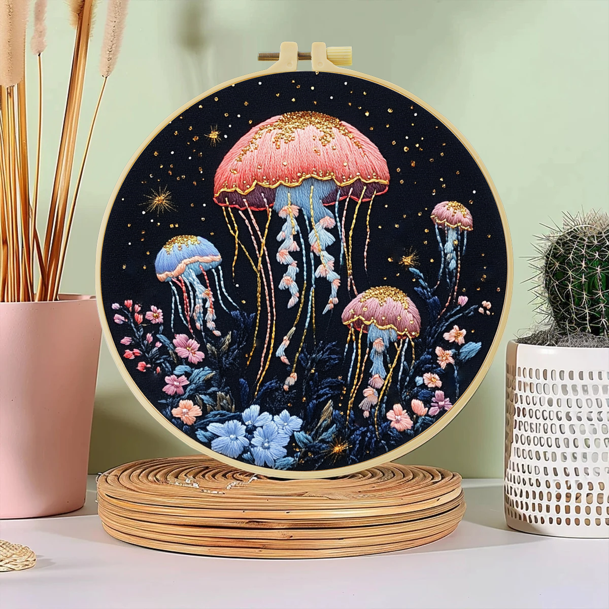 Art Craft Jellyfish - 1pc 20X20CM/15X15CM 7.87/6.3inch Beautiful jellyfish Bag