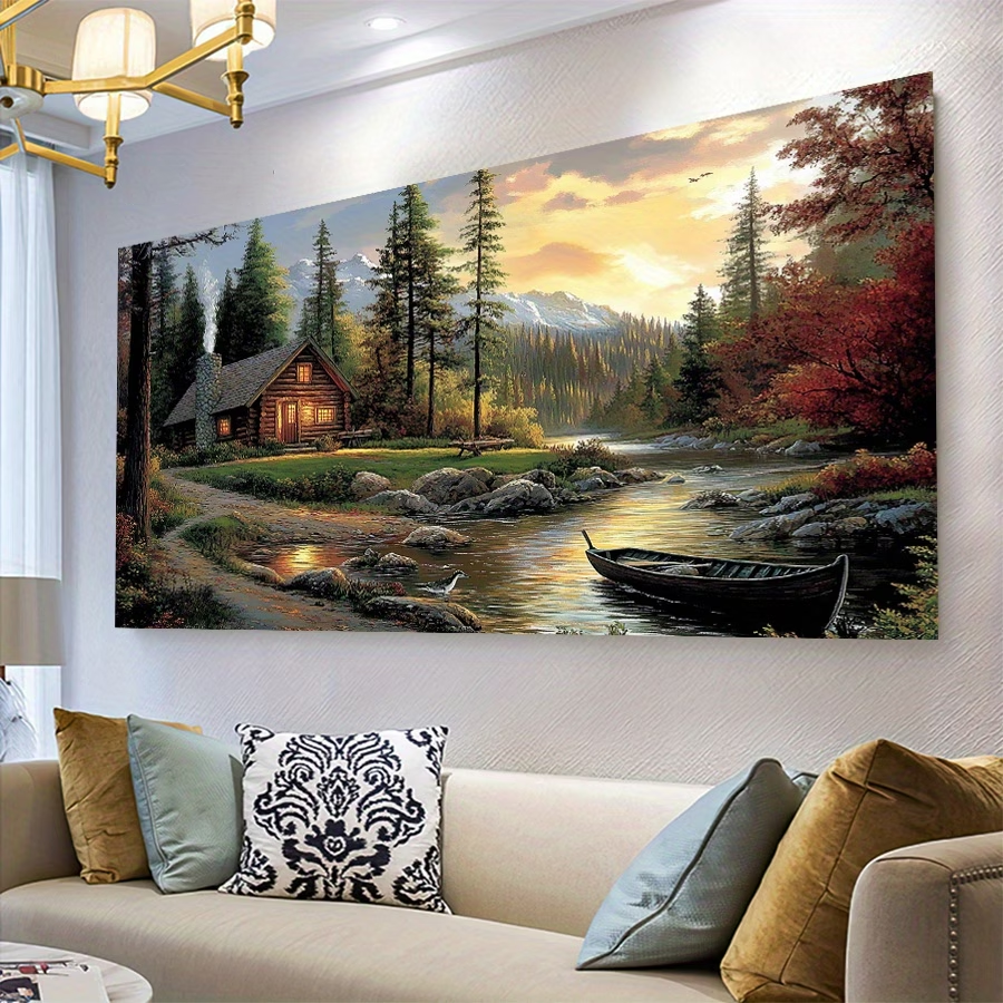 Art Craft Village - DIY Diamond Painting Wall Art Castle