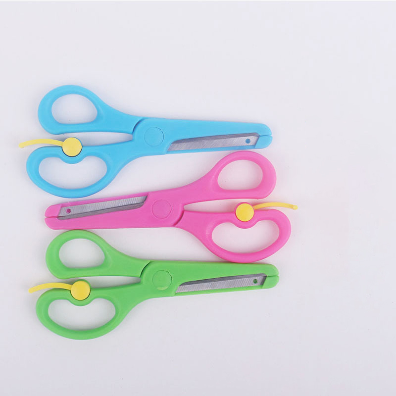 Art Craft Kindergarten - 1Pc 135mm Mini Safety Scissors with