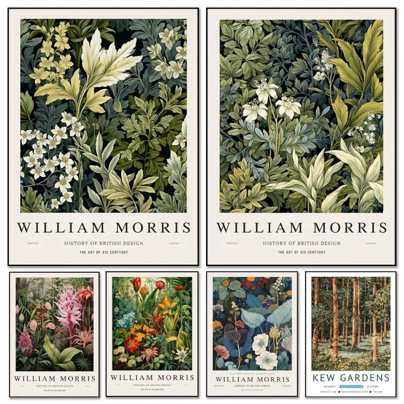 Art Craft William Morris - William Morris Museum Exhibition Art Poster