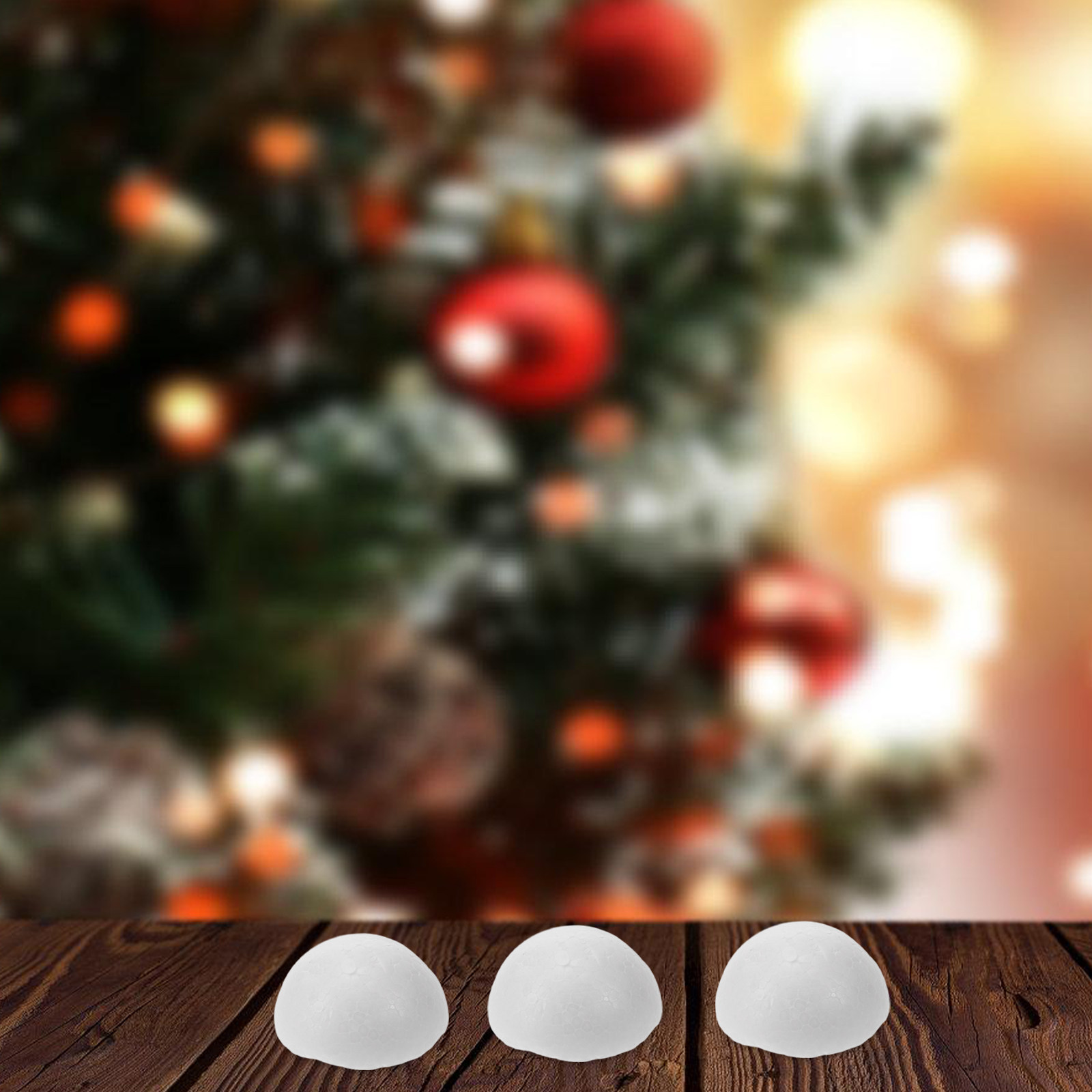 10 Pieces 5Cm White Polystyren - Art Craft Kindergarten reseña y precio