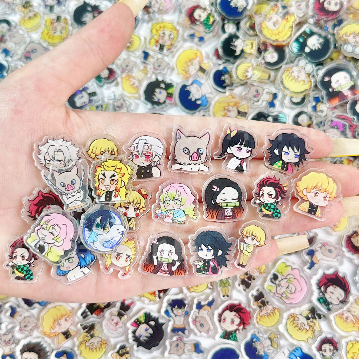 50/100Pcs 1/2cm Mini Demon Sla - Art Craft Market reseña y precio