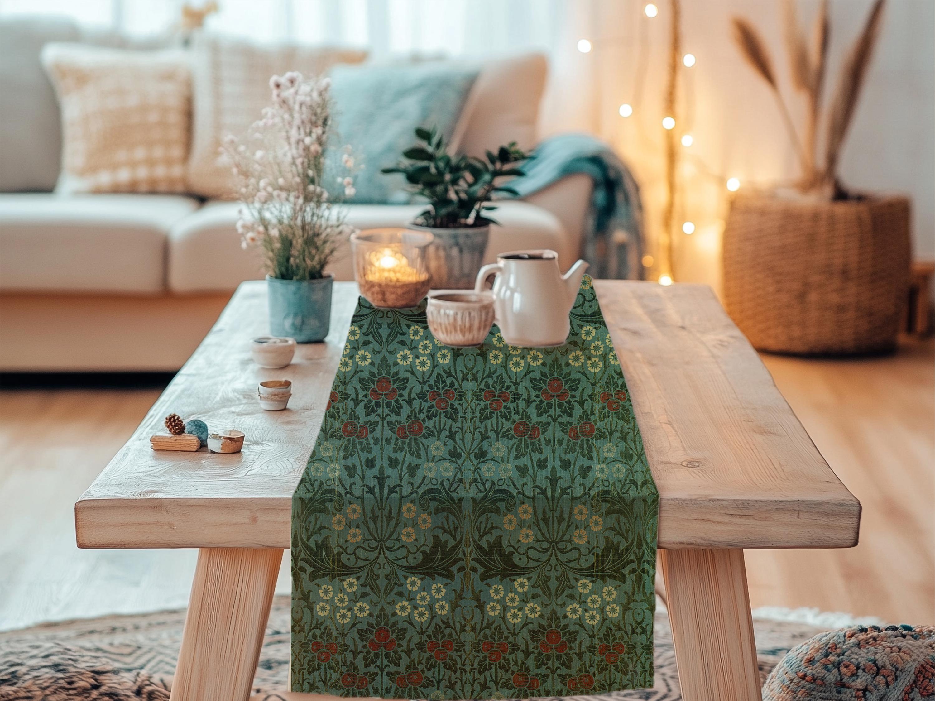 William Morris Art Table Runne - Art Craft William Morris reseña y precio