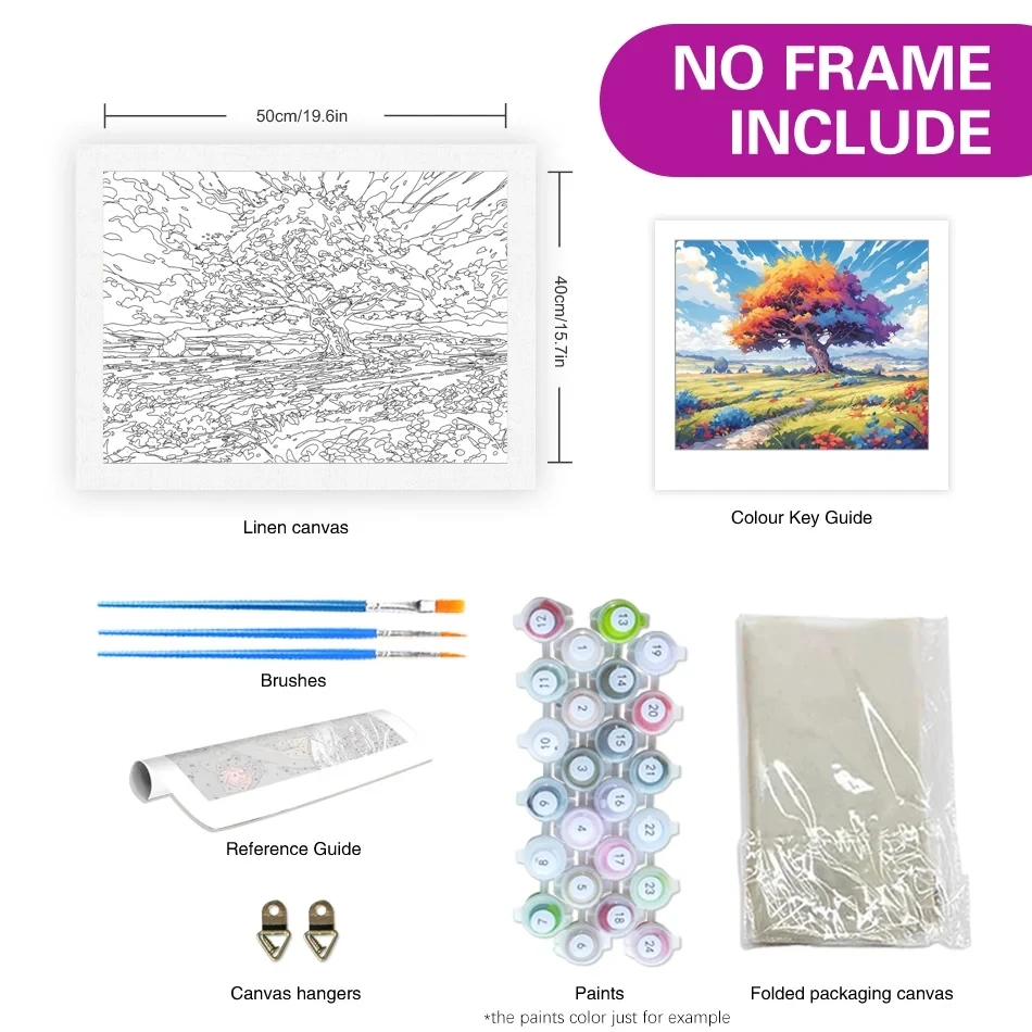 FramelessPainting By Numbers M - Art Craft Village reseña y precio