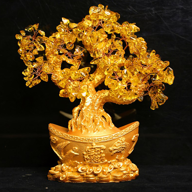 Lucky Money Tree Chinese Gold  - Art Craft Tree reseña y precio