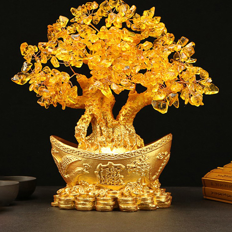 Lucky Money Tree Chinese Gold  - Art Craft Tree reseña y precio