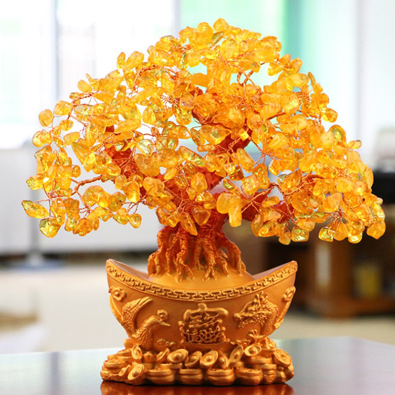 Lucky Money Tree Chinese Gold  - Art Craft Tree reseña y precio