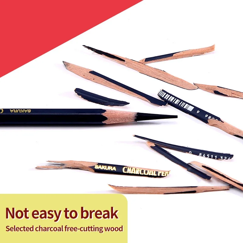 SAKURA Charcoal Pencil Sketchi - Sketching Charcoal Set reseña y precio