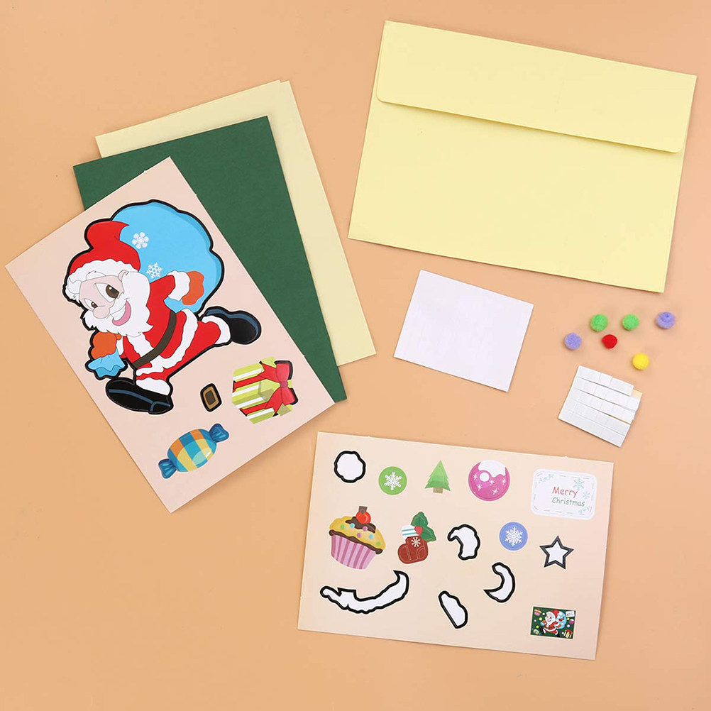 6 Pack DIY Christmas Card Kits - Art Craft Kindergarten reseña y precio
