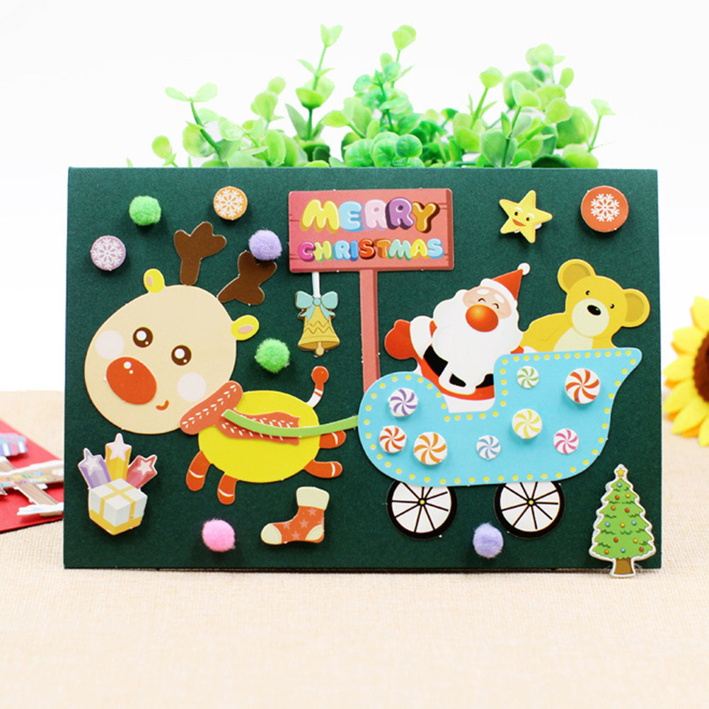 6 Pack DIY Christmas Card Kits - Art Craft Kindergarten reseña y precio