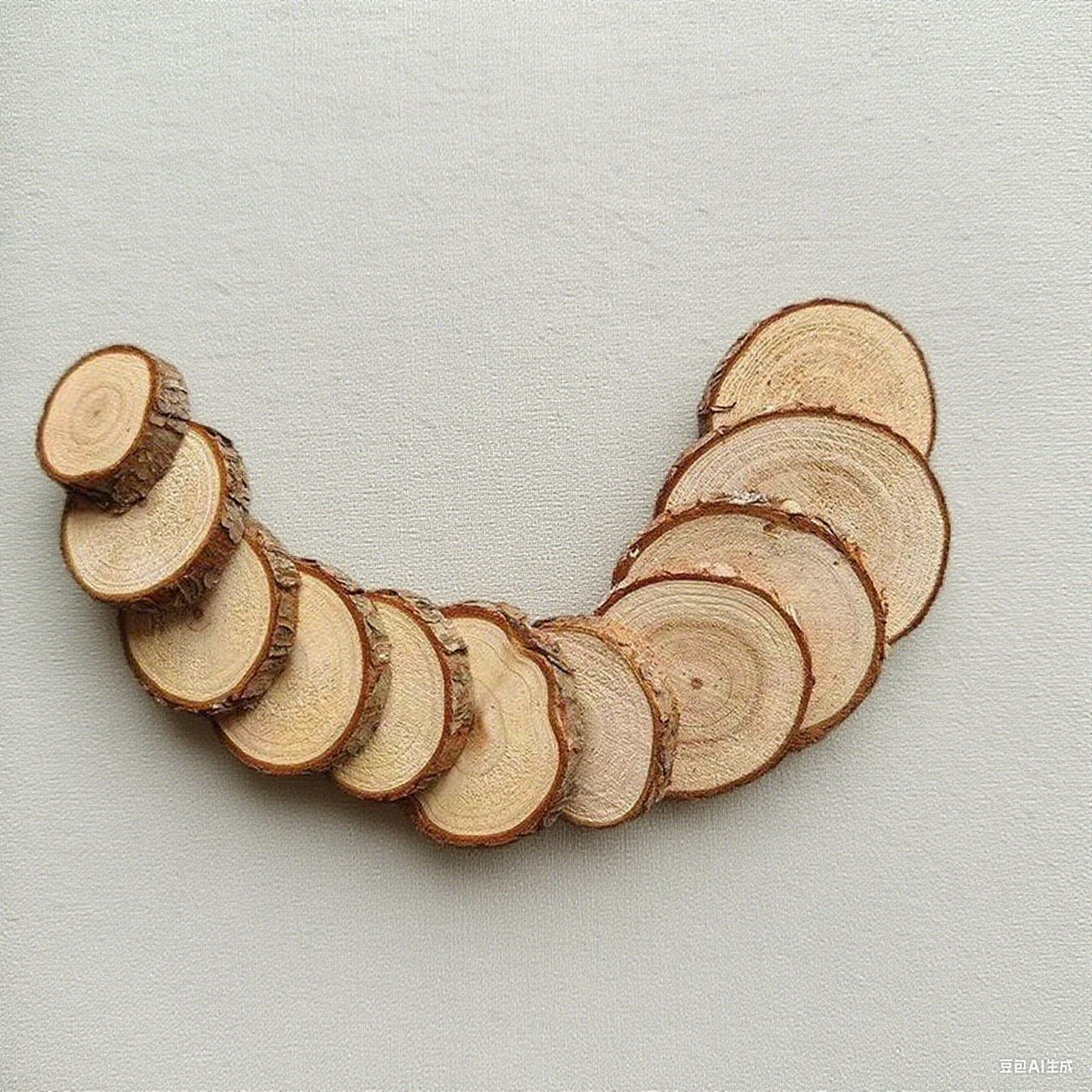 1-30Pcs Natural Pine Wood Slic - Art Craft Tree reseña y precio