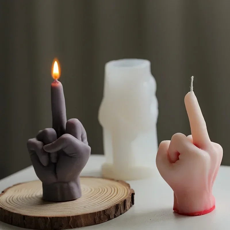 3D Middle Finger Silicone Mold - Art Craft Gift Ideas reseña y precio