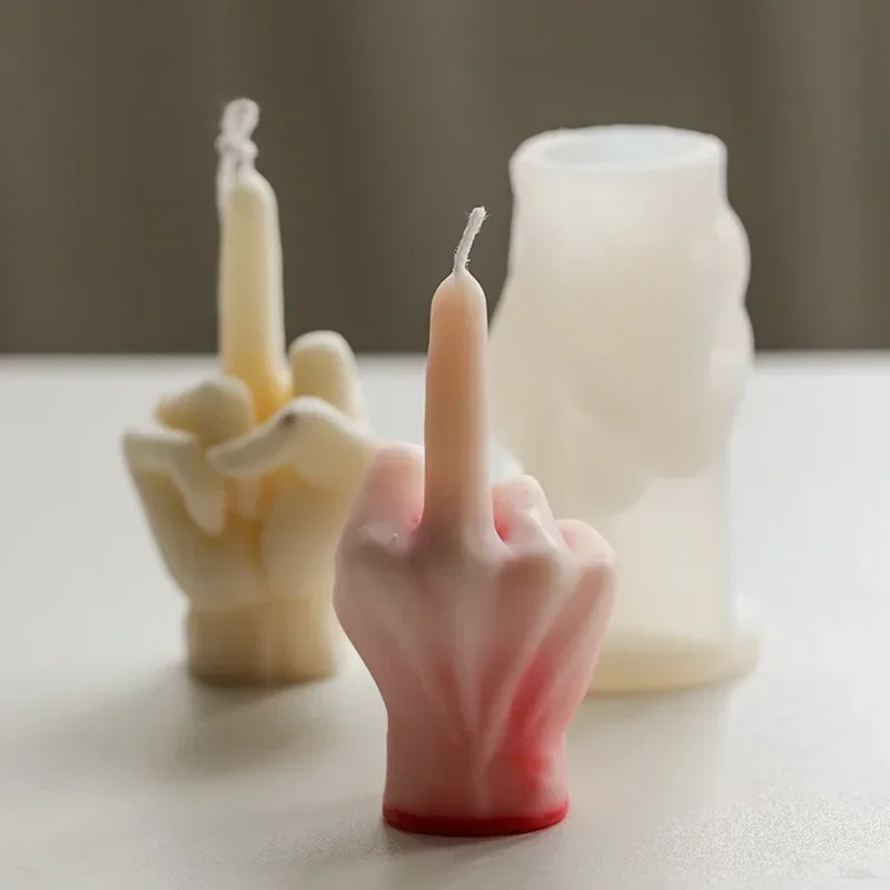 3D Middle Finger Silicone Mold - Art Craft Gift Ideas reseña y precio