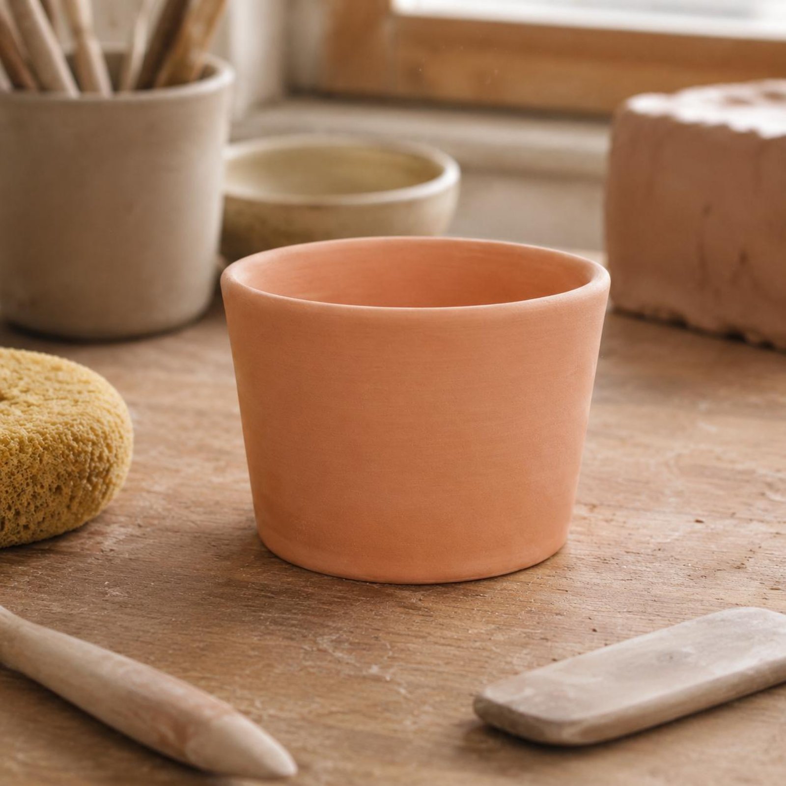 Bisque Pottery Cup Gift Idea U - Art Craft Gift Ideas reseña y precio