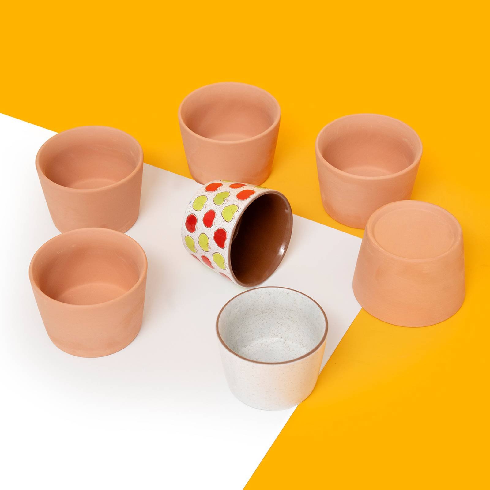 Bisque Pottery Cup Gift Idea U - Art Craft Gift Ideas reseña y precio