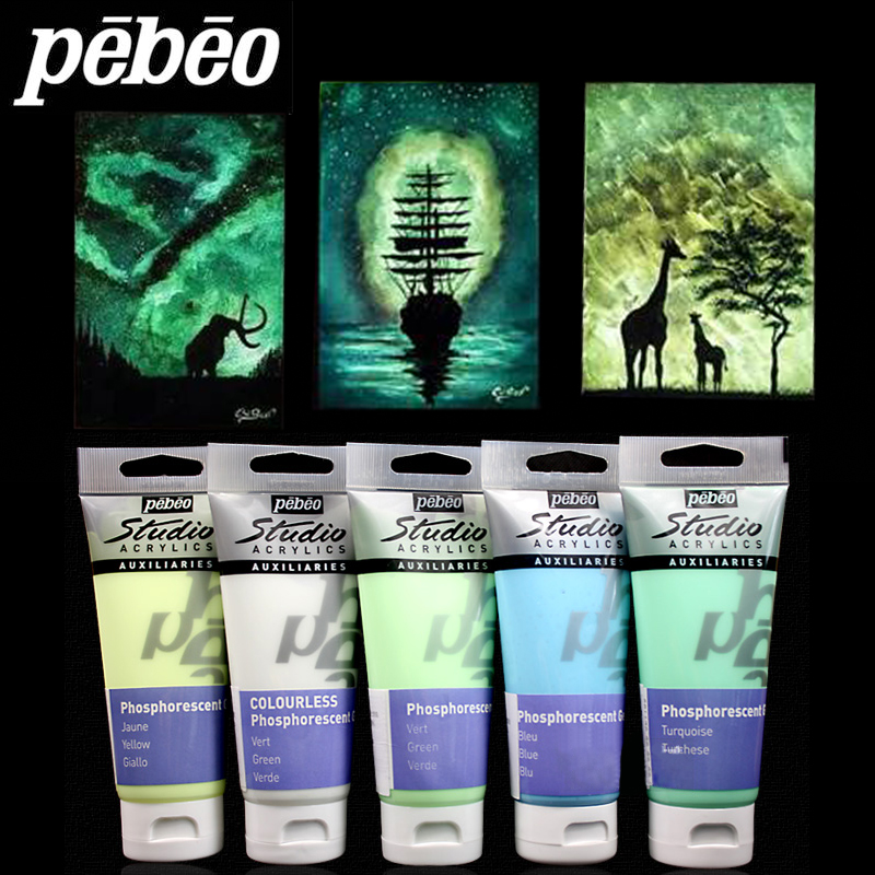 1pc Pebeo Glow in the Dark Pai - Art And Craft Studio reseña y precio
