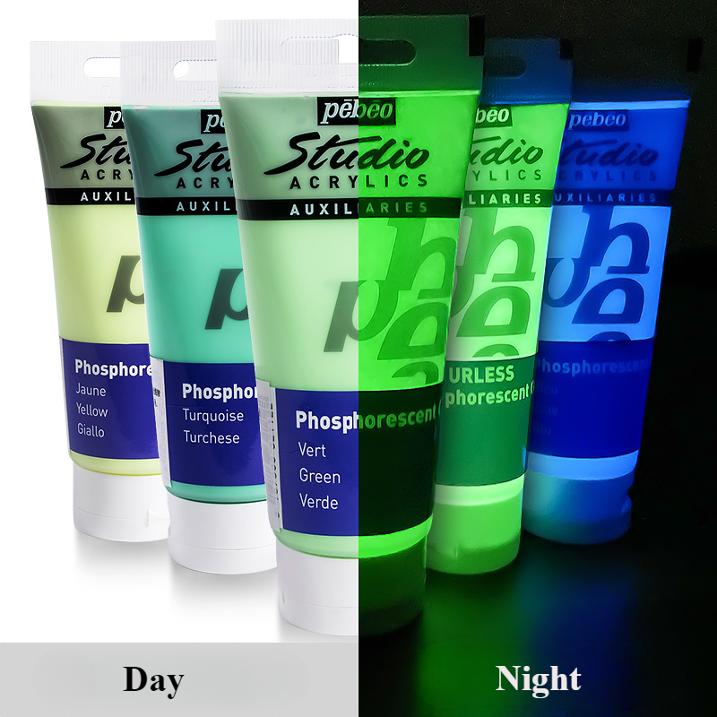 1pc Pebeo Glow in the Dark Pai - Art And Craft Studio reseña y precio
