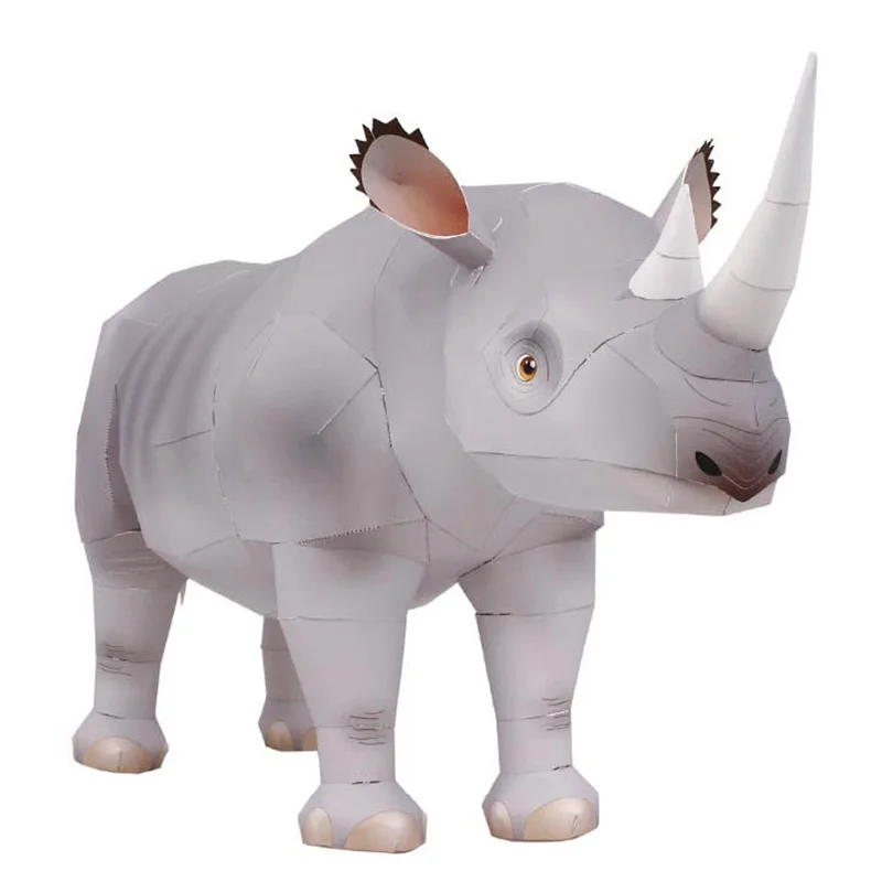 Rhinoceros Hook-lipped Handmad - Art Craft Center reseña y precio