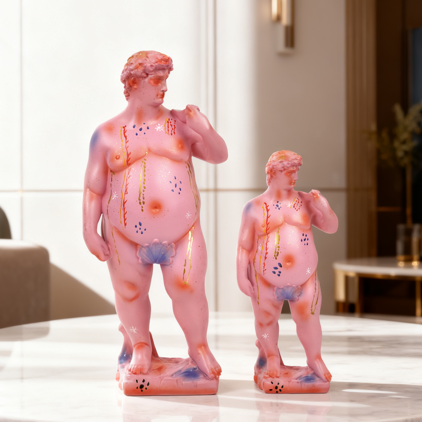 Classic David Statue Sculpture - Art Craft Museum reseña y precio