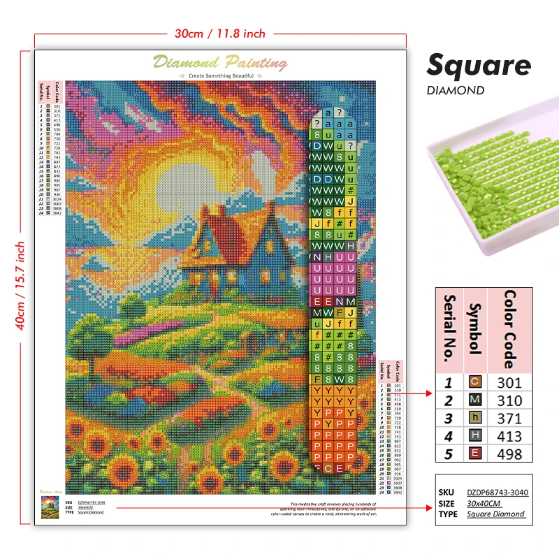 Diamond Art Painting Kit Fanta - Art Craft Village reseña y precio