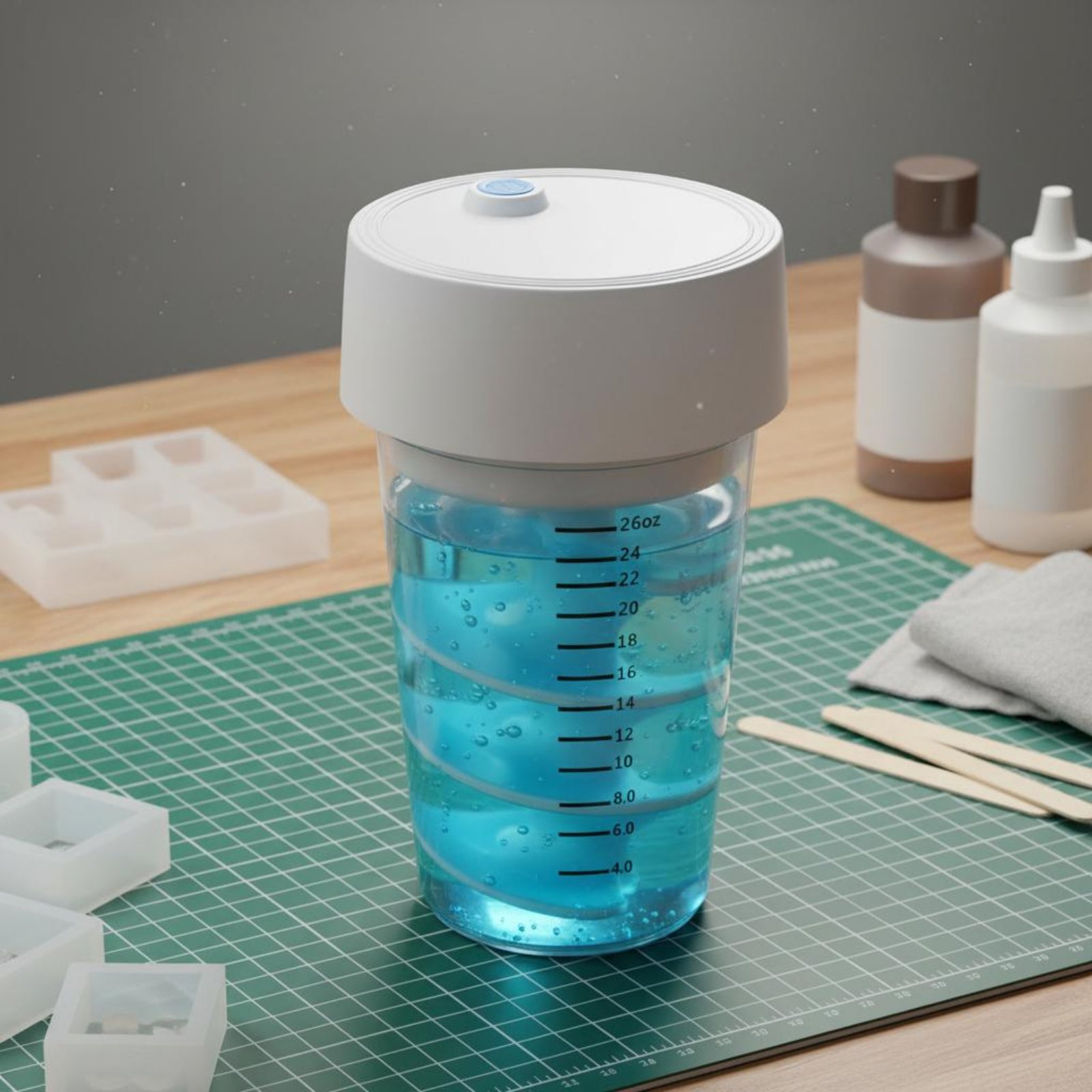 Automatic Resin Mixer Handseff - Art And Craft Studio reseña y precio