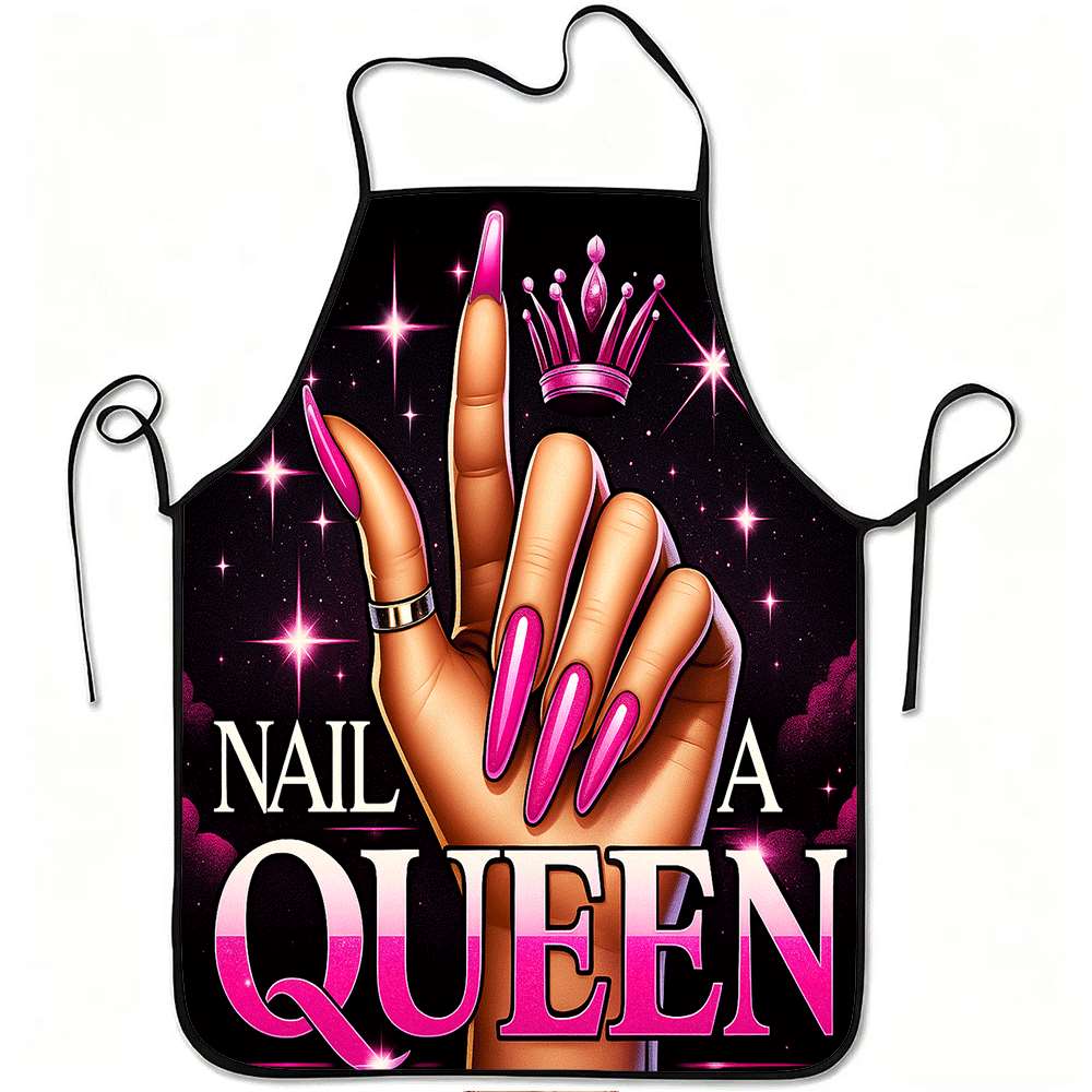 1 Trendy Nail Art-Themed Apron - Art Craft Gift Ideas reseña y precio