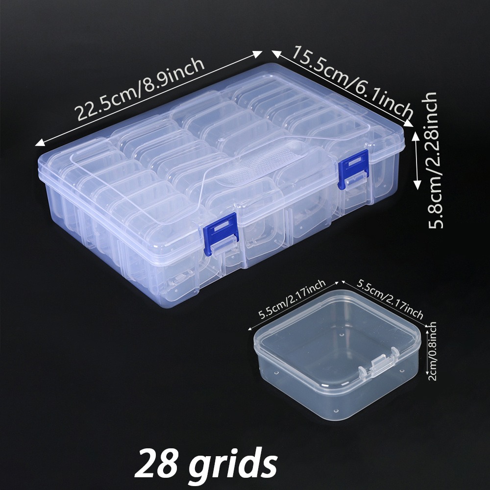 14/ 20/ 28/ 42pcs Small Clear  - Eco Art Craft reseña y precio
