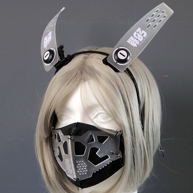 Cyberpunk Mask Cosplay Functio - Art Craft Market reseña y precio
