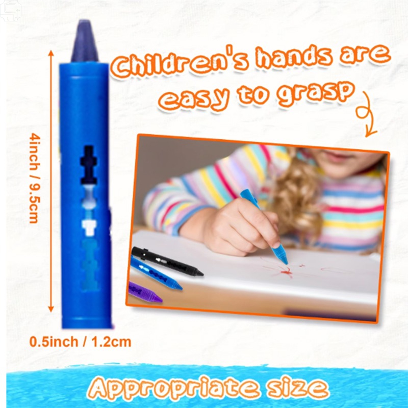 Washable Bath Crayons Kit – Vi - Art Craft Kindergarten reseña y precio