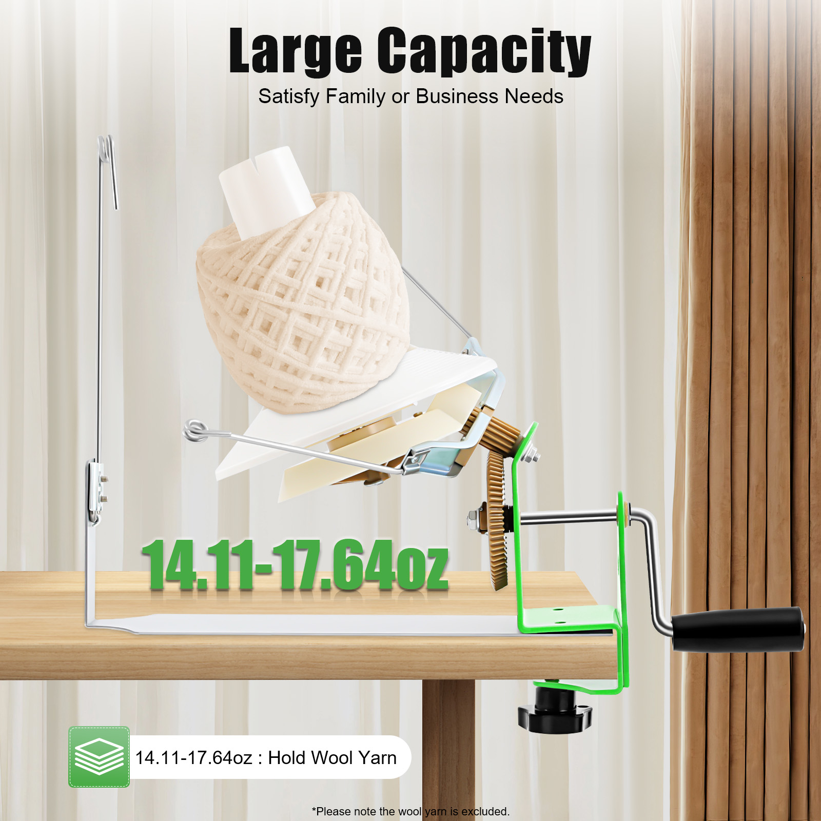 Portable Wool Ball Winder 400- - Art And Craft Studio reseña y precio