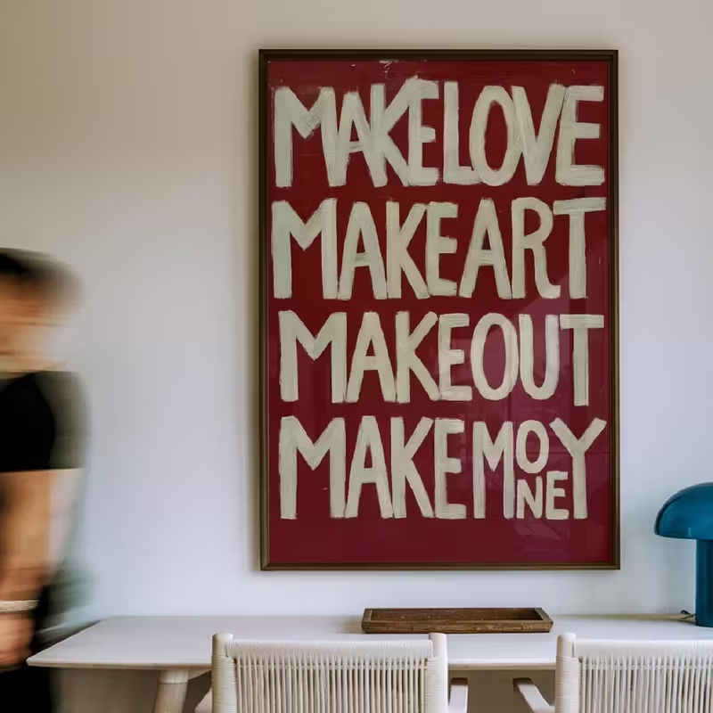 Modern,Retro Self Made Love Ki - Art Craft Love reseña y precio