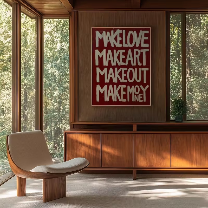 Modern,Retro Self Made Love Ki - Art Craft Love reseña y precio