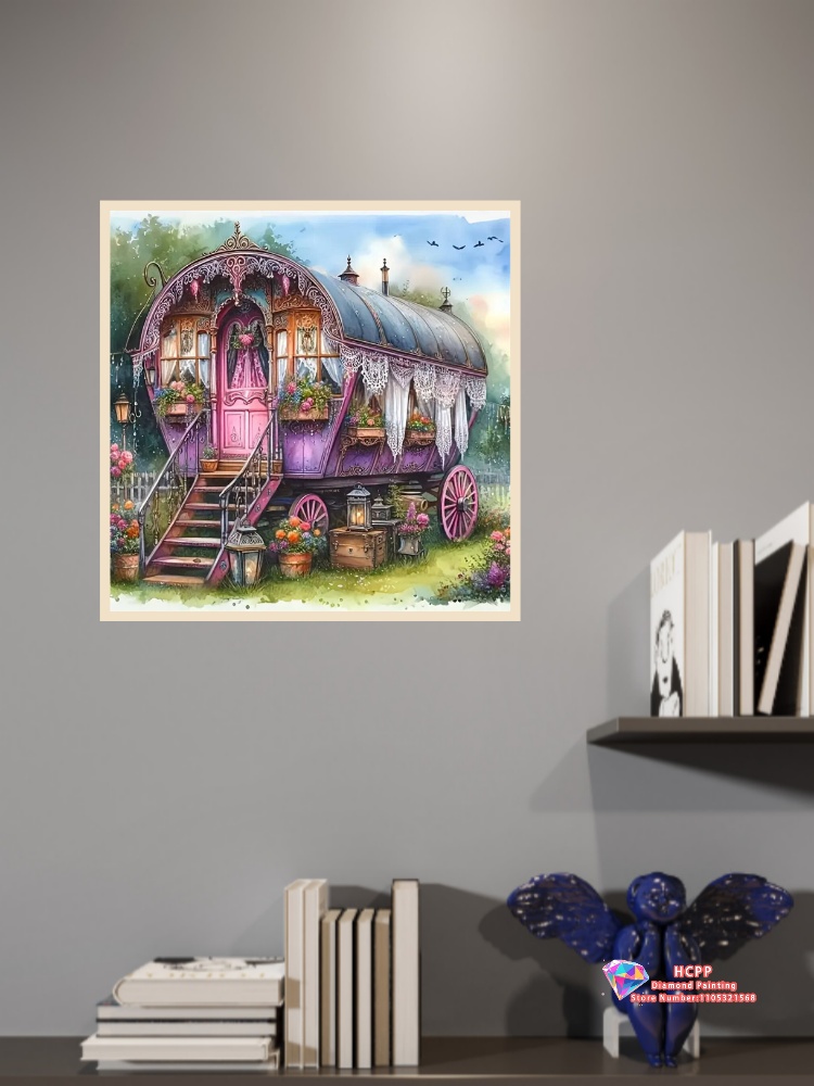 Motorhome Landscape Diamond Pa - Unique Art Craft reseña y precio