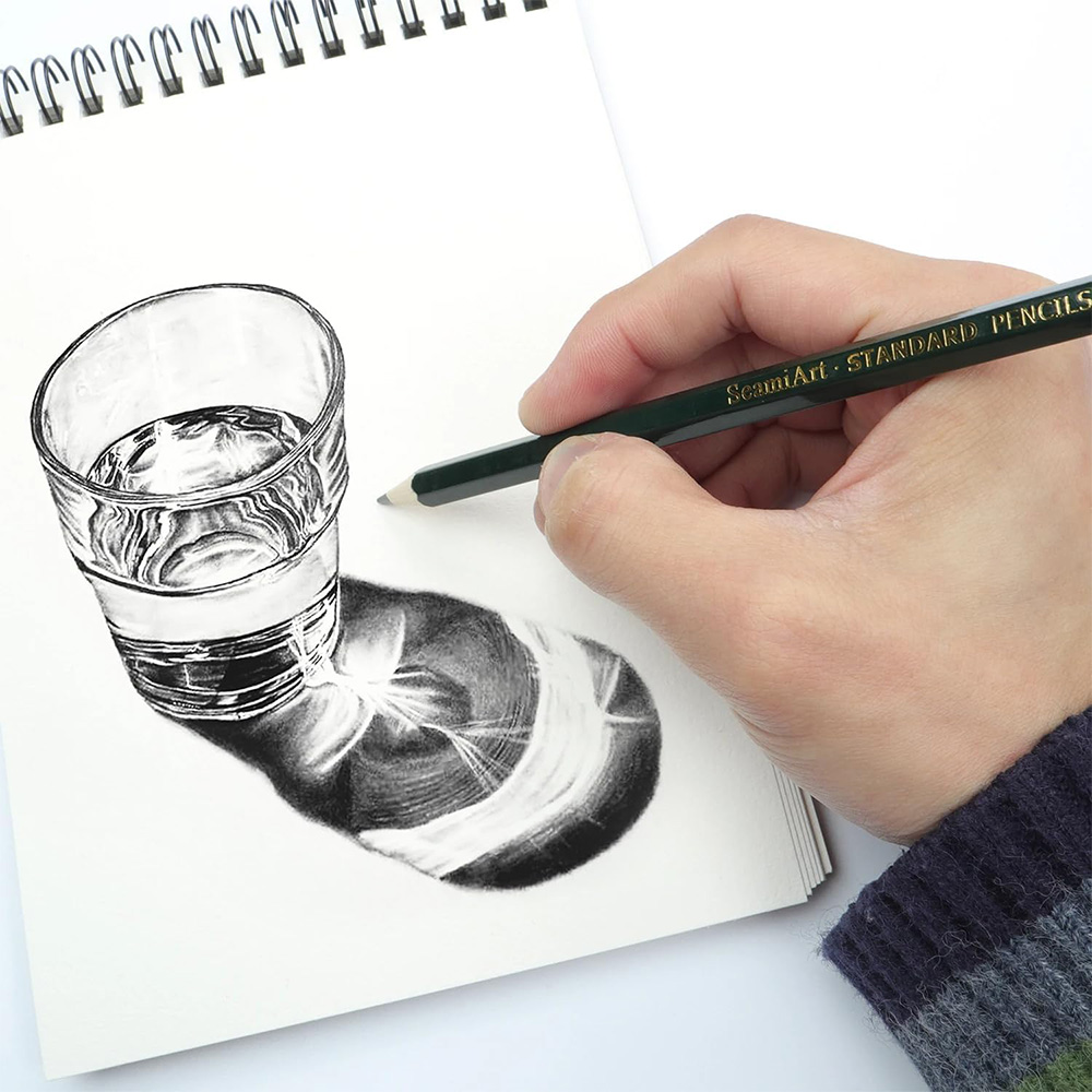 14PCS Sketching Pencil Set (6H - Sketching Charcoal Set reseña y precio