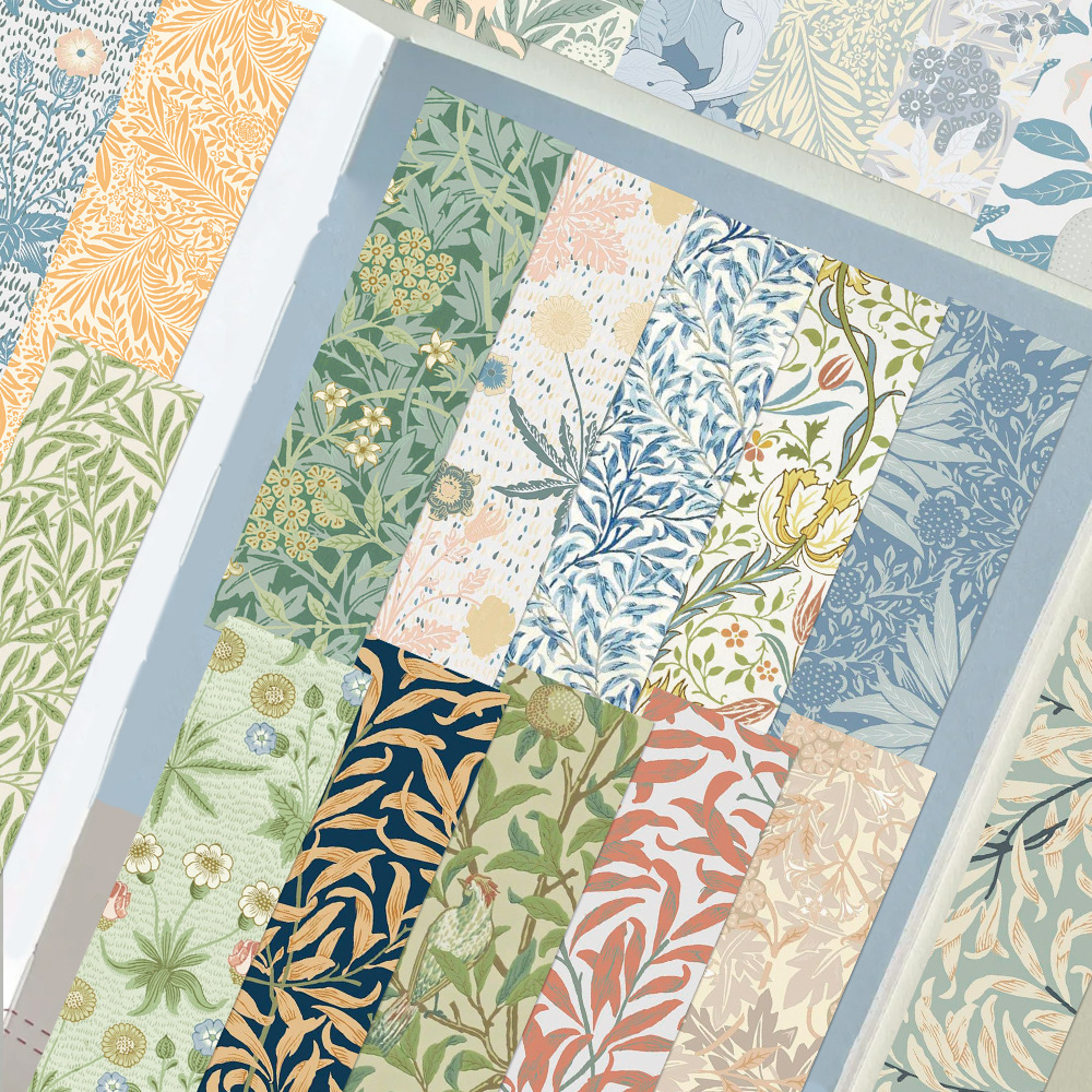 30Pcs William Morris Flower Pa - Art Craft William Morris reseña y precio