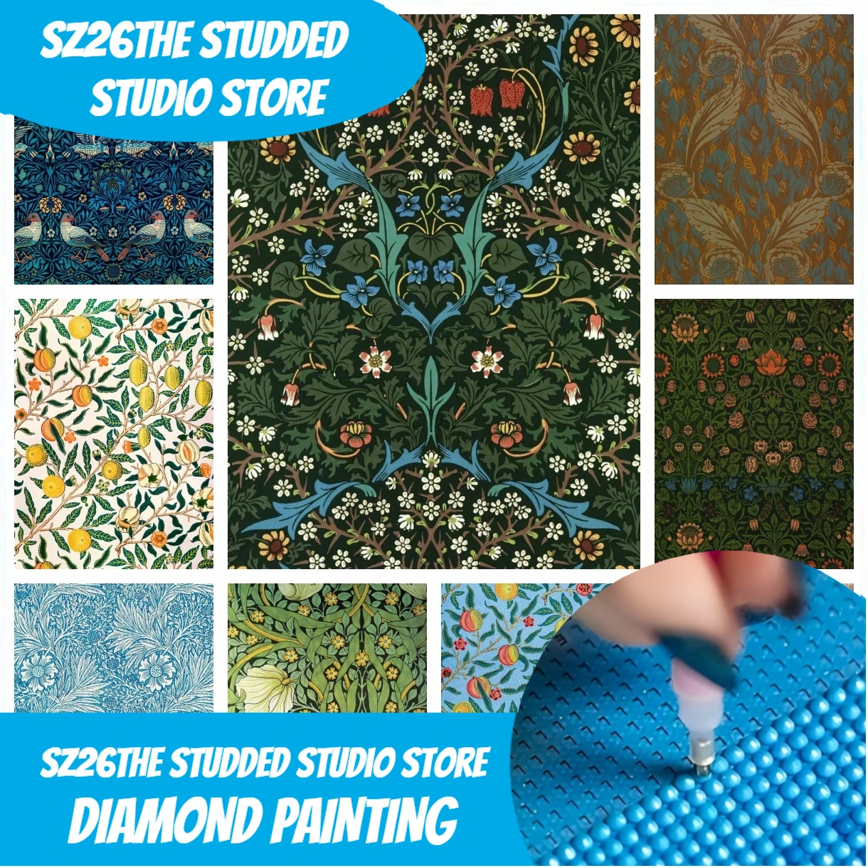 William Morris Museum Vintage  - Art Craft Museum reseña y precio