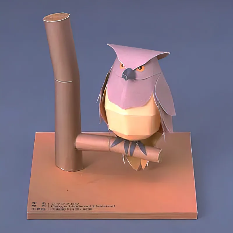 Blakiston's Fish Owls Origami  - Art Craft Center reseña y precio