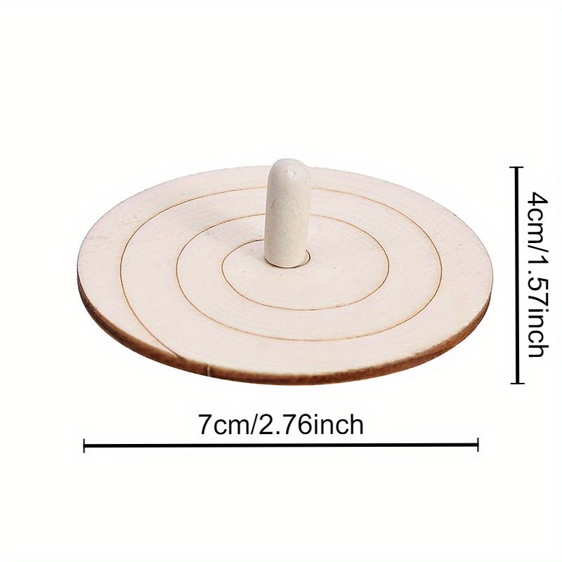 Wooden Spinning Top Craft Kit  - Eco Art Craft reseña y precio