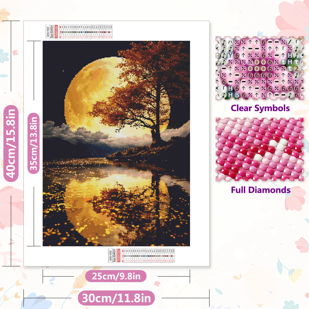 EverShine DIY 5D Diamond Paint - Art Craft Tree reseña y precio