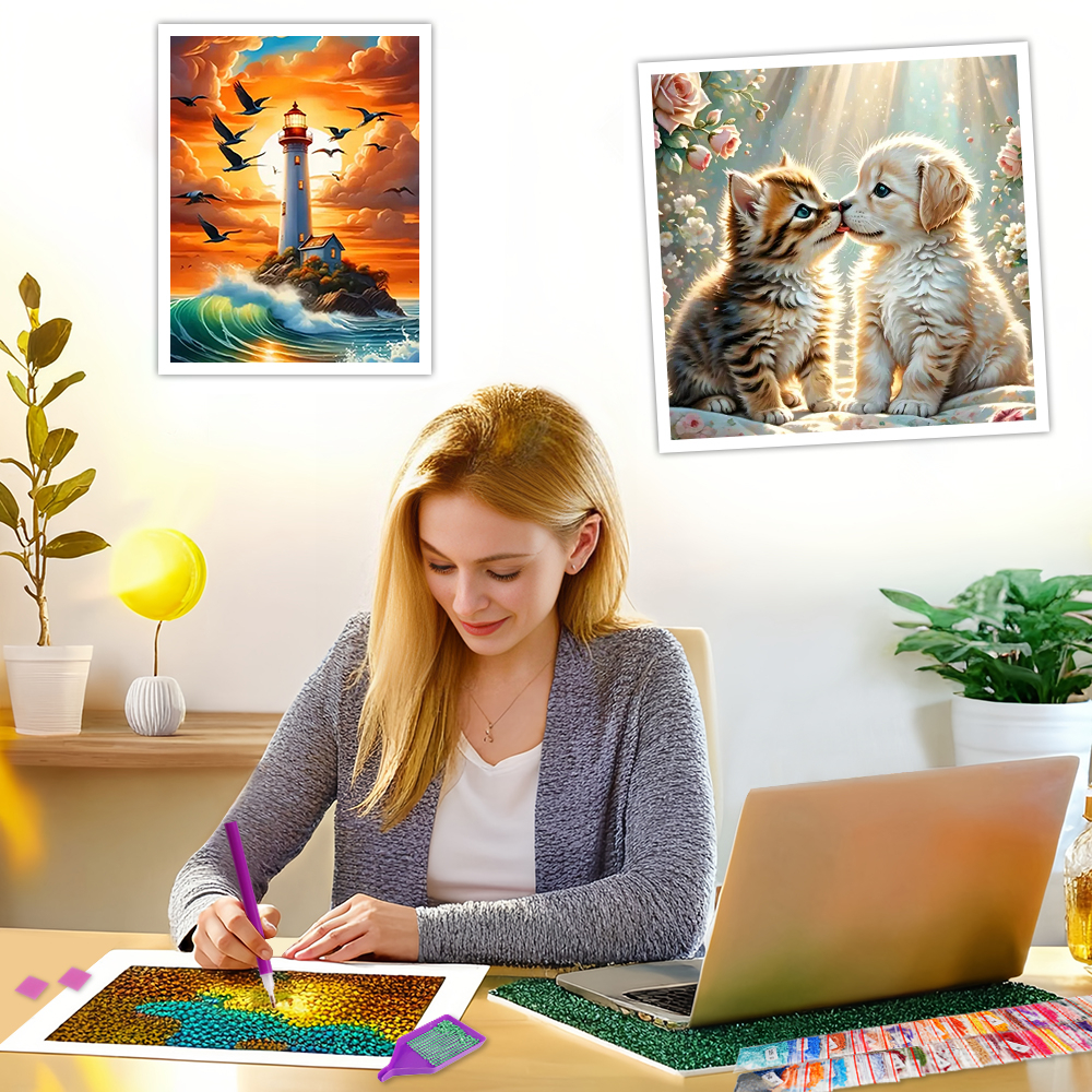 EverShine DIY 5D Diamond Paint - Art Craft Tree reseña y precio