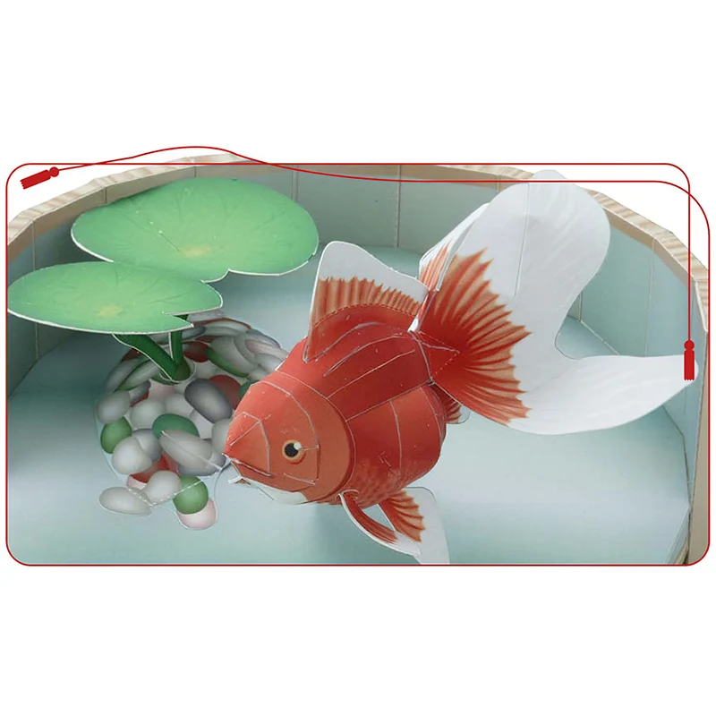 Goldfish Fish Origami Art Mini - Art Craft Center reseña y precio