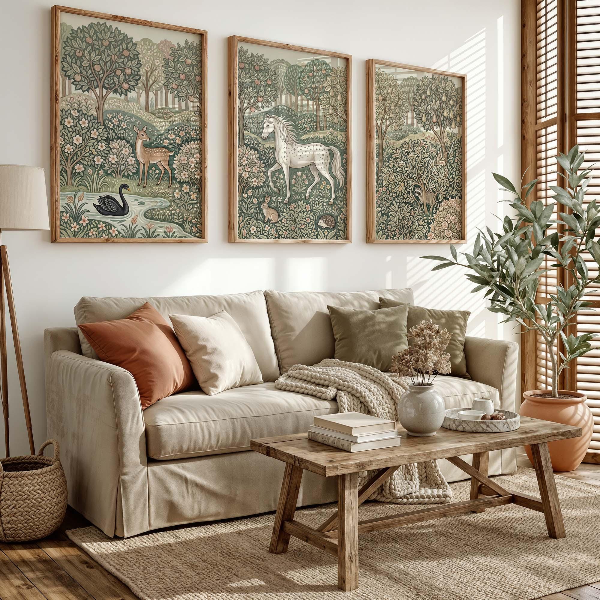 William Morris Woodland Wall A - Art Craft William Morris reseña y precio