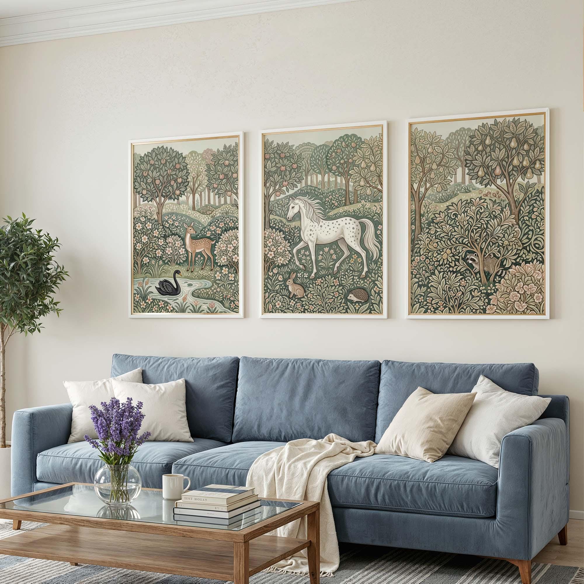 William Morris Woodland Wall A - Art Craft William Morris reseña y precio