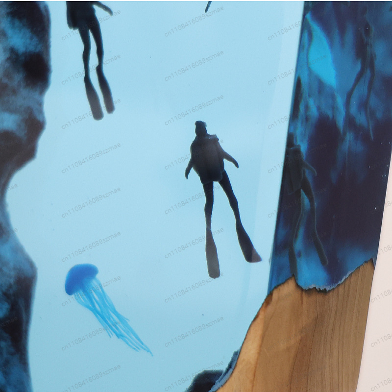 Cave Whale Diver Jellyfish Res - Art Craft Jellyfish reseña y precio